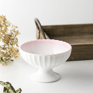 Kasumi White Sakura Dessert Bowl