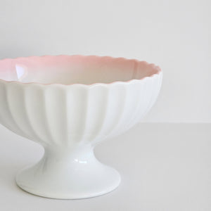 Kasumi White Sakura Dessert Bowl