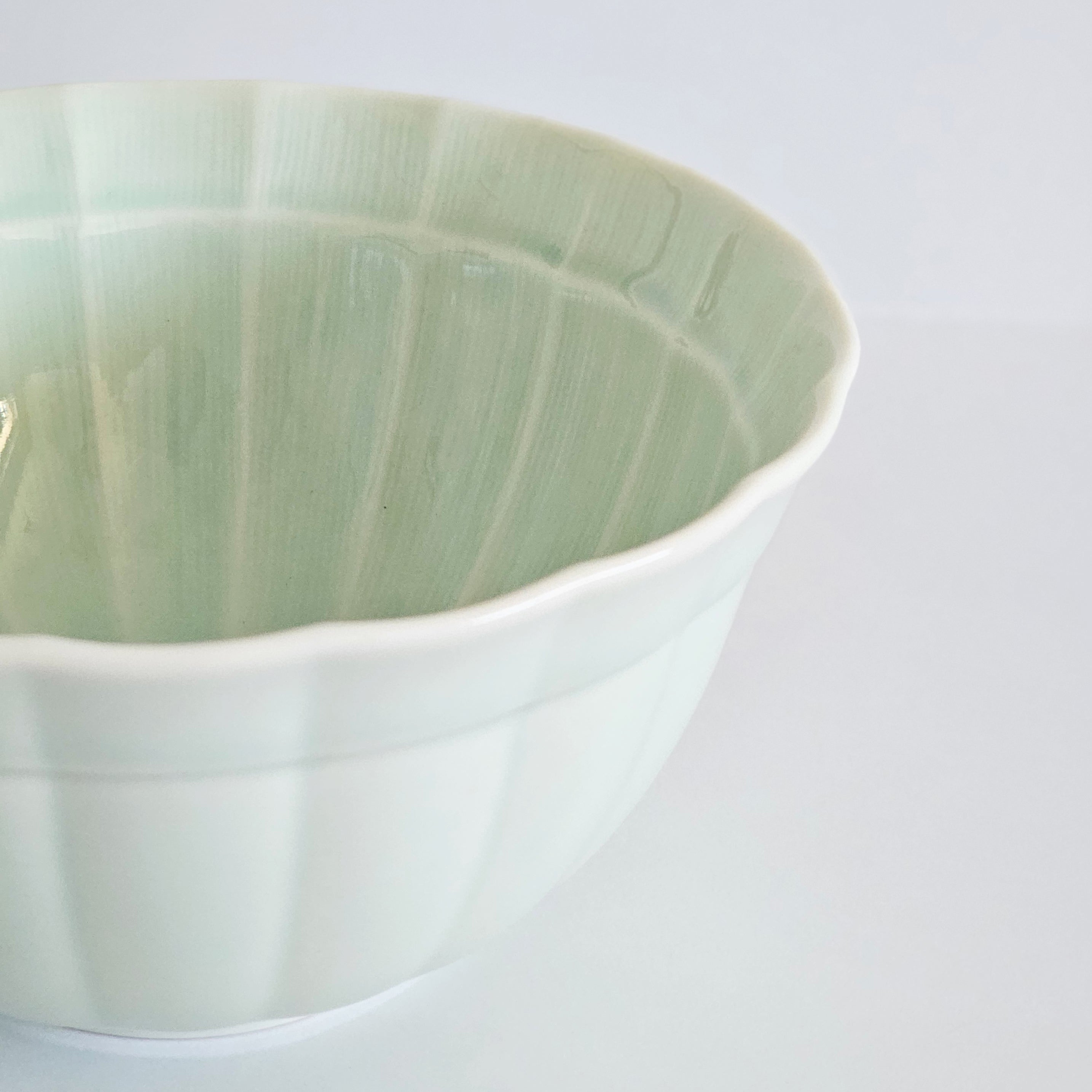 Miyama Suzune Celadon Donburi Bowl