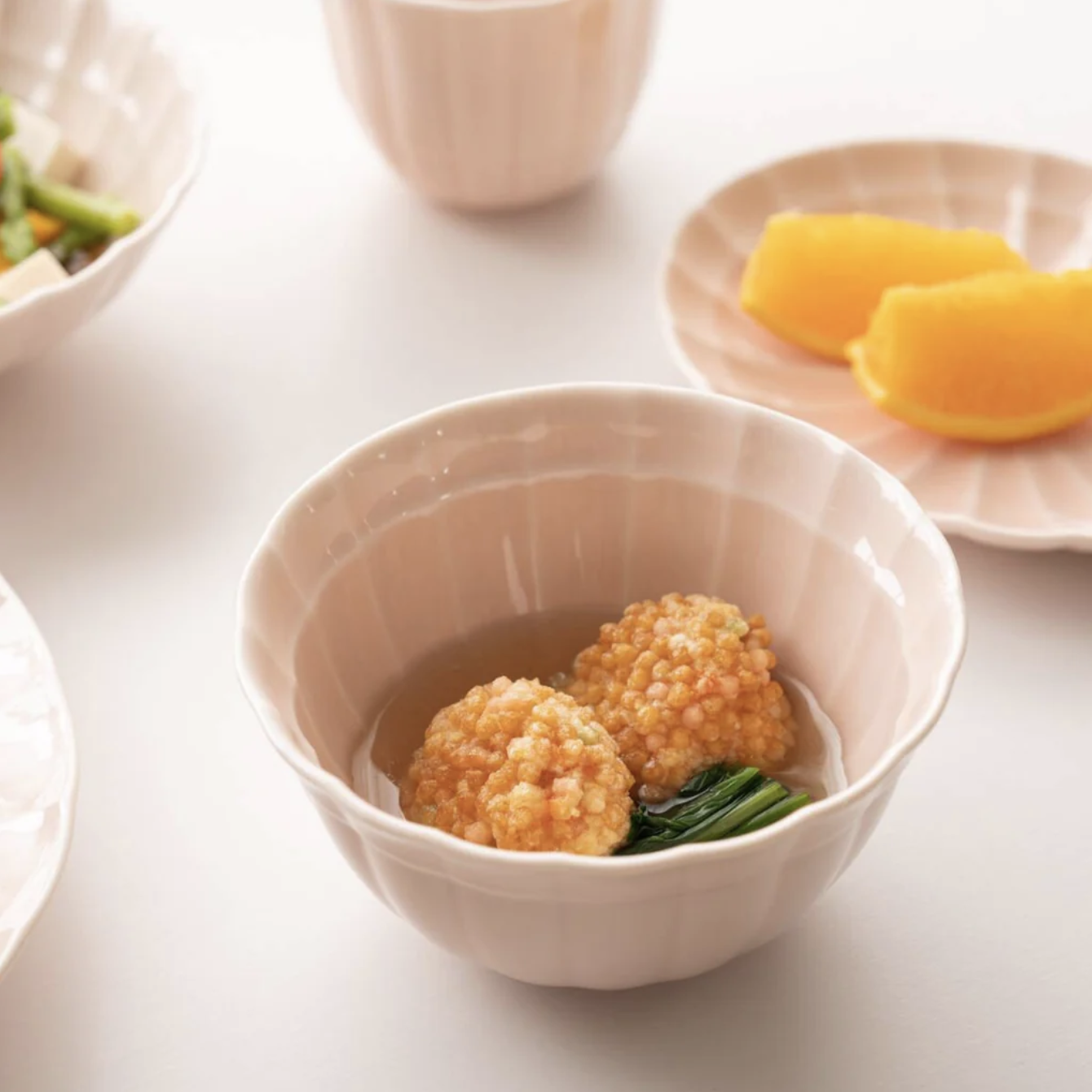 Miyama Suzune Peach Donburi Bowl