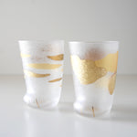 Load image into Gallery viewer, ADERIA Gold Glass Cup Coconeco Premium Gift Box
