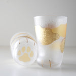 Load image into Gallery viewer, ADERIA Gold Glass Cup Coconeco Premium Gift Box
