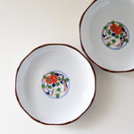 Load image into Gallery viewer, ARITA Ware Koimari Style Plate with Chrysanthemum Plainting
