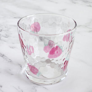 Aderia Glass Strawberry Tumbler