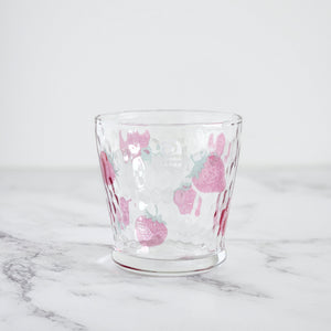 Aderia Glass Strawberry Tumbler