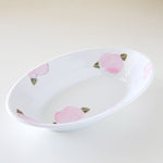 Load image into Gallery viewer, Arita Ware Peach Oval Plate
