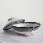 Load image into Gallery viewer, Blue Kasumi Serving Bowl with Lid
