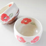 Load image into Gallery viewer, Camellia Mini Matcha Bowl Mino Ware
