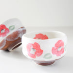 Load image into Gallery viewer, Camellia Mini Matcha Bowl Mino Ware
