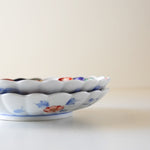 Load image into Gallery viewer, Chrysanthemum Hasami Round Plate
