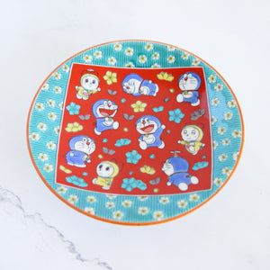 Doraemon KUTANI Ware Plum Blossoms Small Plate