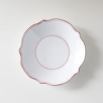 Load image into Gallery viewer, HASAMI Ware Flower-Shaped Deep Plate (Red)
