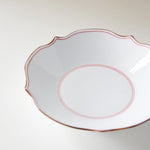 Load image into Gallery viewer, HASAMI Ware Flower-Shaped Deep Plate (Red)
