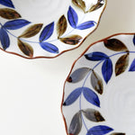 Load image into Gallery viewer, HASAMI Ware Hand-Painted Leaf Plate
