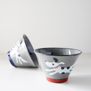 HASAMI ware Doggy Rice Bowl