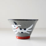 Load image into Gallery viewer, HASAMI ware Doggy Rice Bowl
