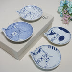 Load image into Gallery viewer, Hasami Cat Small Plate Set
