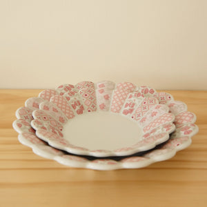 Hasami Ware Flower Plate