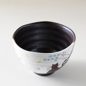 Kutani Ware Cats Bowl