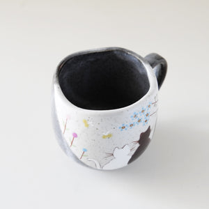 Kutani Ware Cats Mug