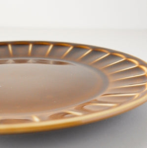 MINO Ware Flower Rim Plate