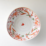 Load image into Gallery viewer, MINO Ware Flower &amp; Butterfly Large Bowl
