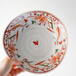 Load image into Gallery viewer, MINO Ware Flower &amp; Butterfly Large Bowl
