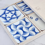 Load image into Gallery viewer, Miyama Fuji SOMETSUKE Plate Gift Set (4pcs)
