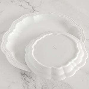 Miyama Hoyara White Porcelain Plate