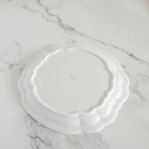 Miyama Hoyara White Porcelain Plate