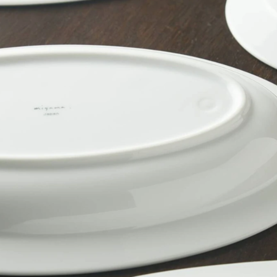 Miyama Racca Oval & Deep Plate