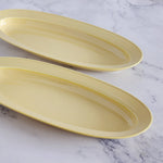 Load image into Gallery viewer, Miyama Racca Oval &amp; Deep Plate in Yellow
