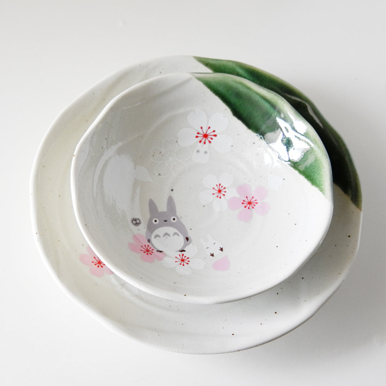 My Neighbor Totoro Sakura MINO Ware Plate