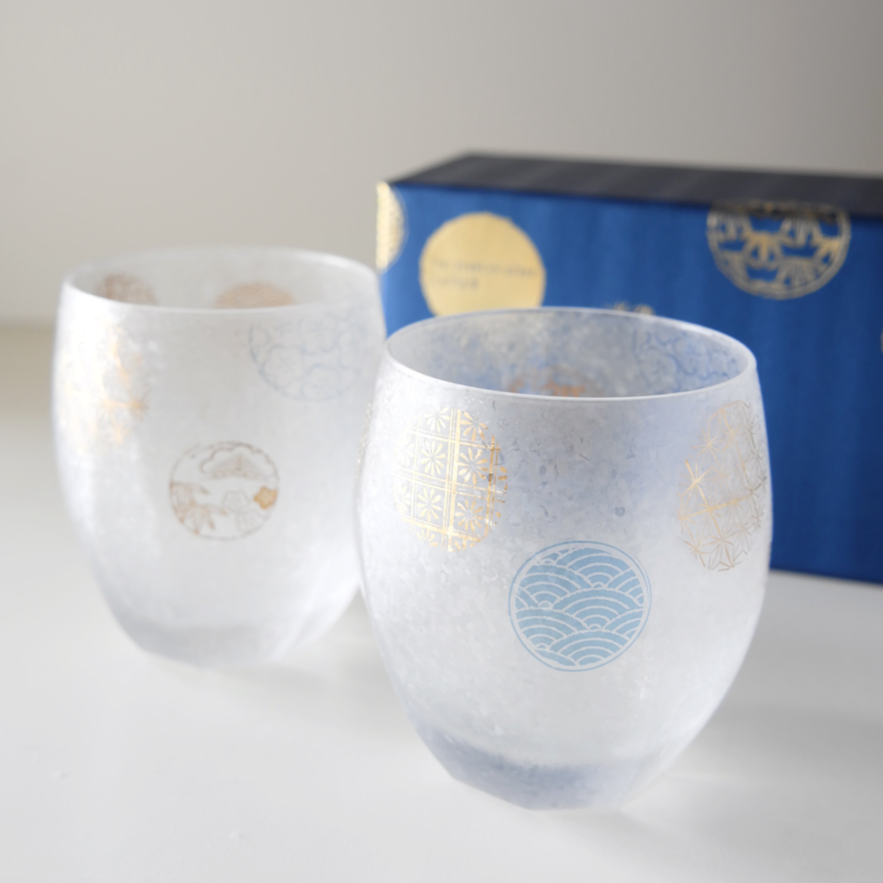 Premium Marumon Glass Drinkware Set