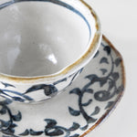 Load image into Gallery viewer, SOMETSUKE Arabesque Coffee Cup &amp; Saucer
