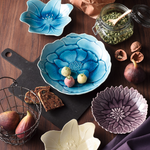 Load image into Gallery viewer, Seto Ware Flower Plate
