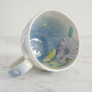 Seto Ware Kohiki Flower Mug