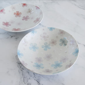 Shimmer Flower Plate Set (2pcs)