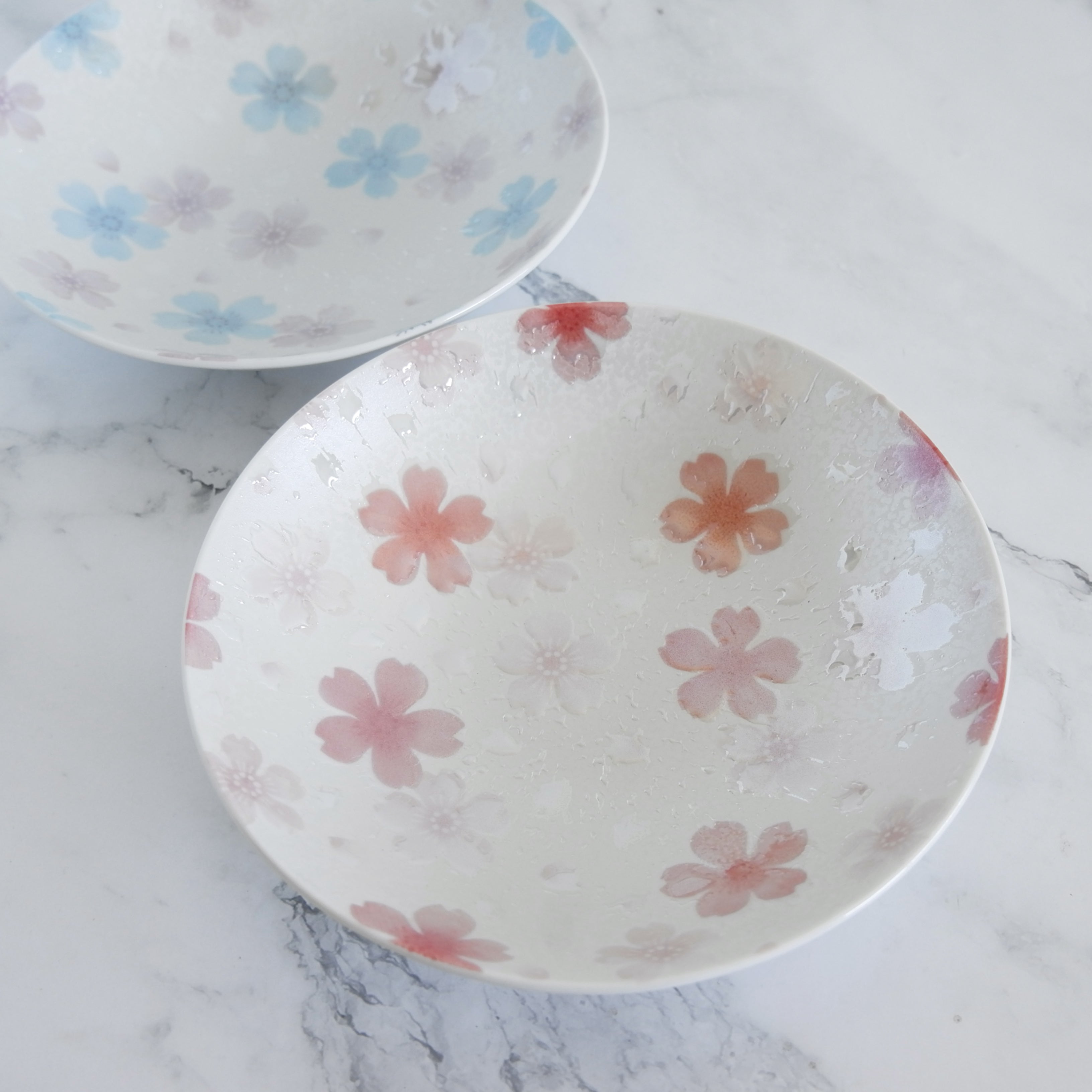 Shimmer Flower Plate Set (2pcs)