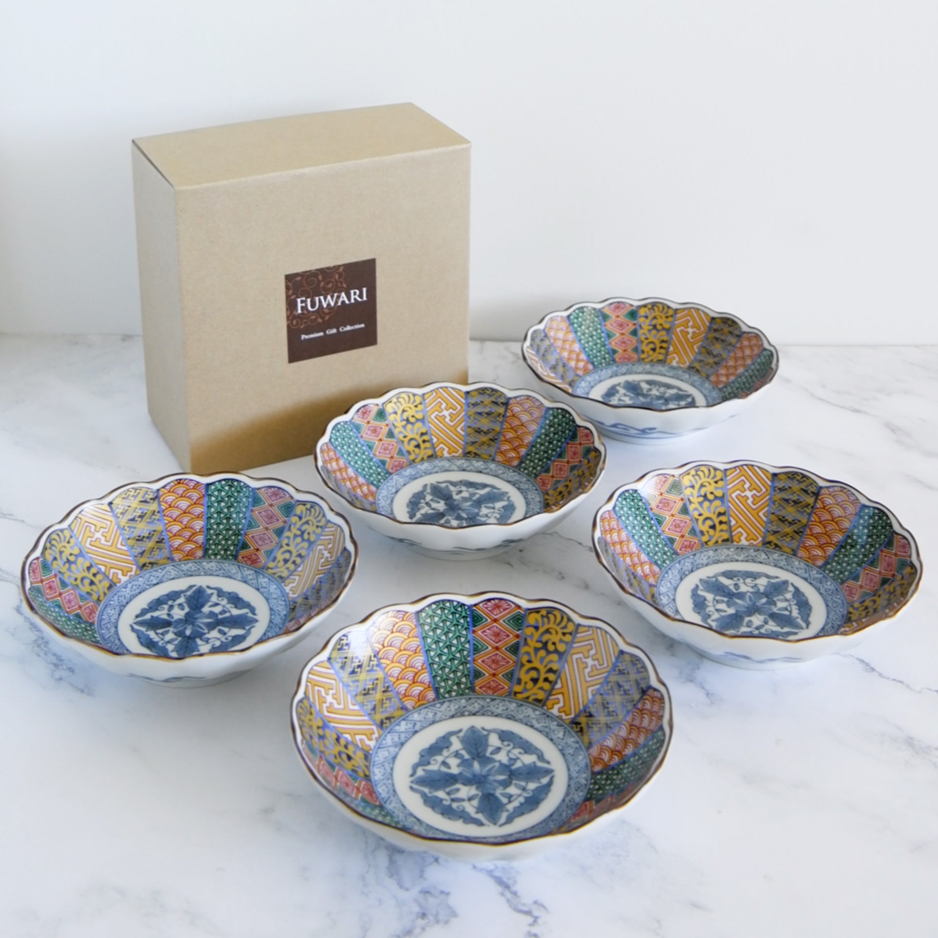 Somenishiki Shouzui Bowl Set