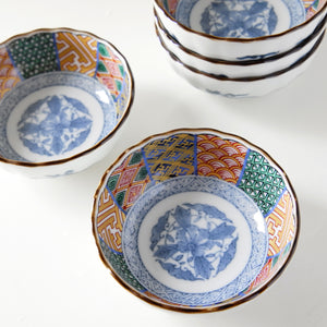 Somenishiki Shouzui Small Bowl Set