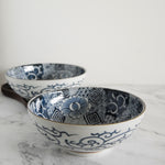 Load image into Gallery viewer, Sometsuke-Egawari Noodle Bowl Set (2pcs)
