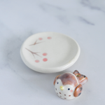 Load image into Gallery viewer, Sparrow Incense Holder &amp; Small Plate
