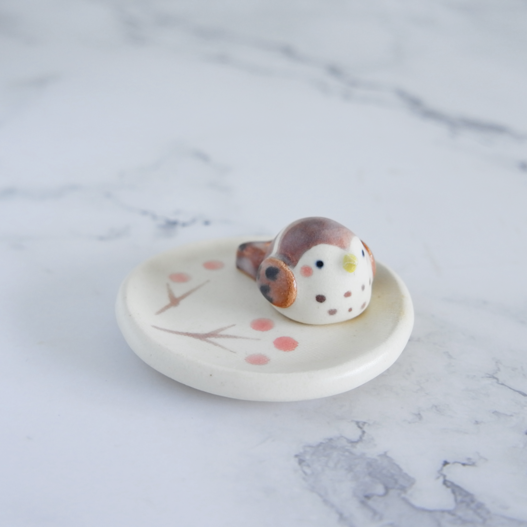 Sparrow Incense Holder & Small Plate