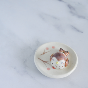 Sparrow Incense Holder & Small Plate