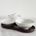 Load image into Gallery viewer, Stoneware Bamboo Bowl with Lid
