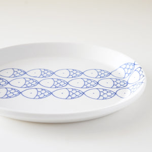 TOBE Ware Fish Oval Plate