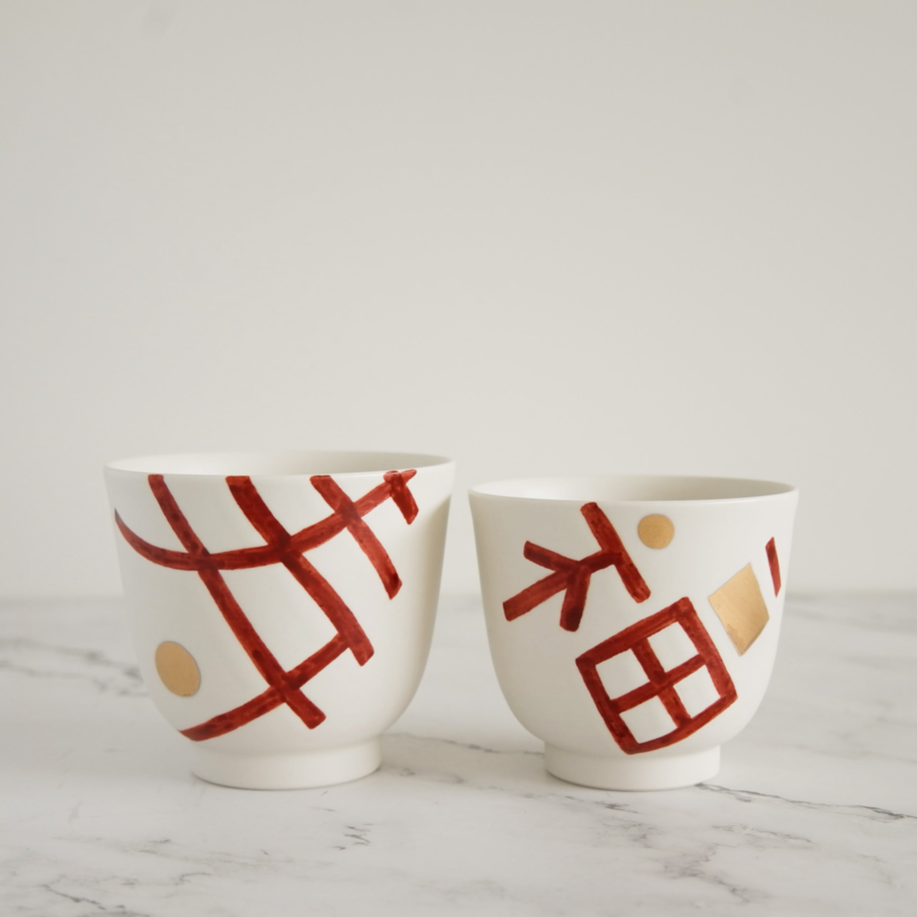 TOBE Ware Fukuju Cup Set (2pcs)