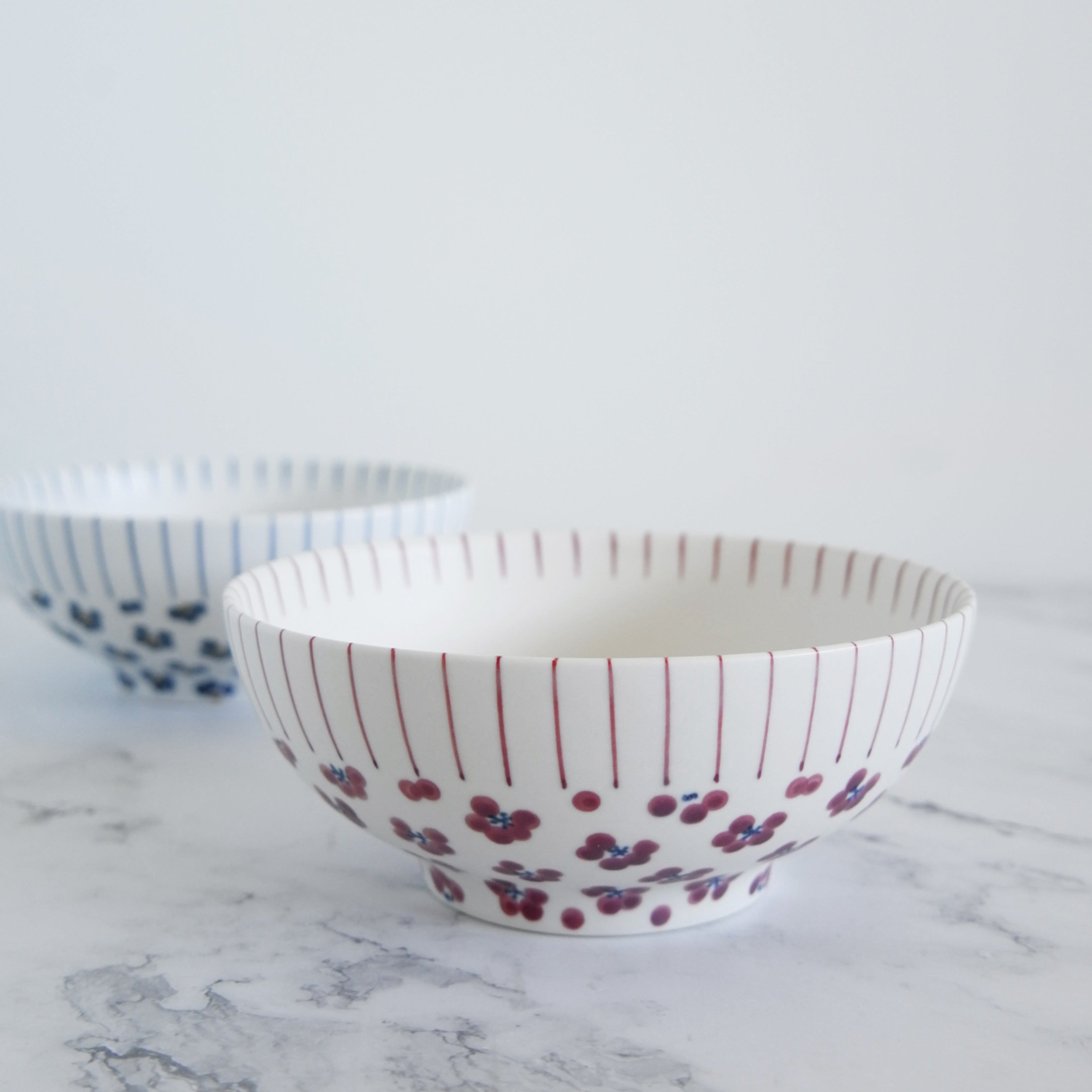 TOBE Ware Plum Bossom Donburi Bowl