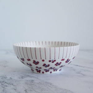 TOBE Ware Plum Bossom Donburi Bowl